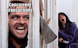 Concurrent transactions