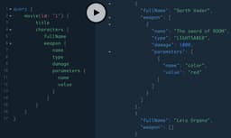 Darth Vader has a weapon