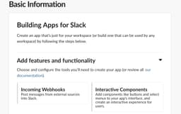 Icoming Webhooks