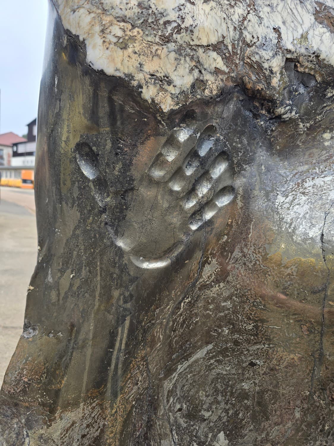 The stone weights exactly one tonne