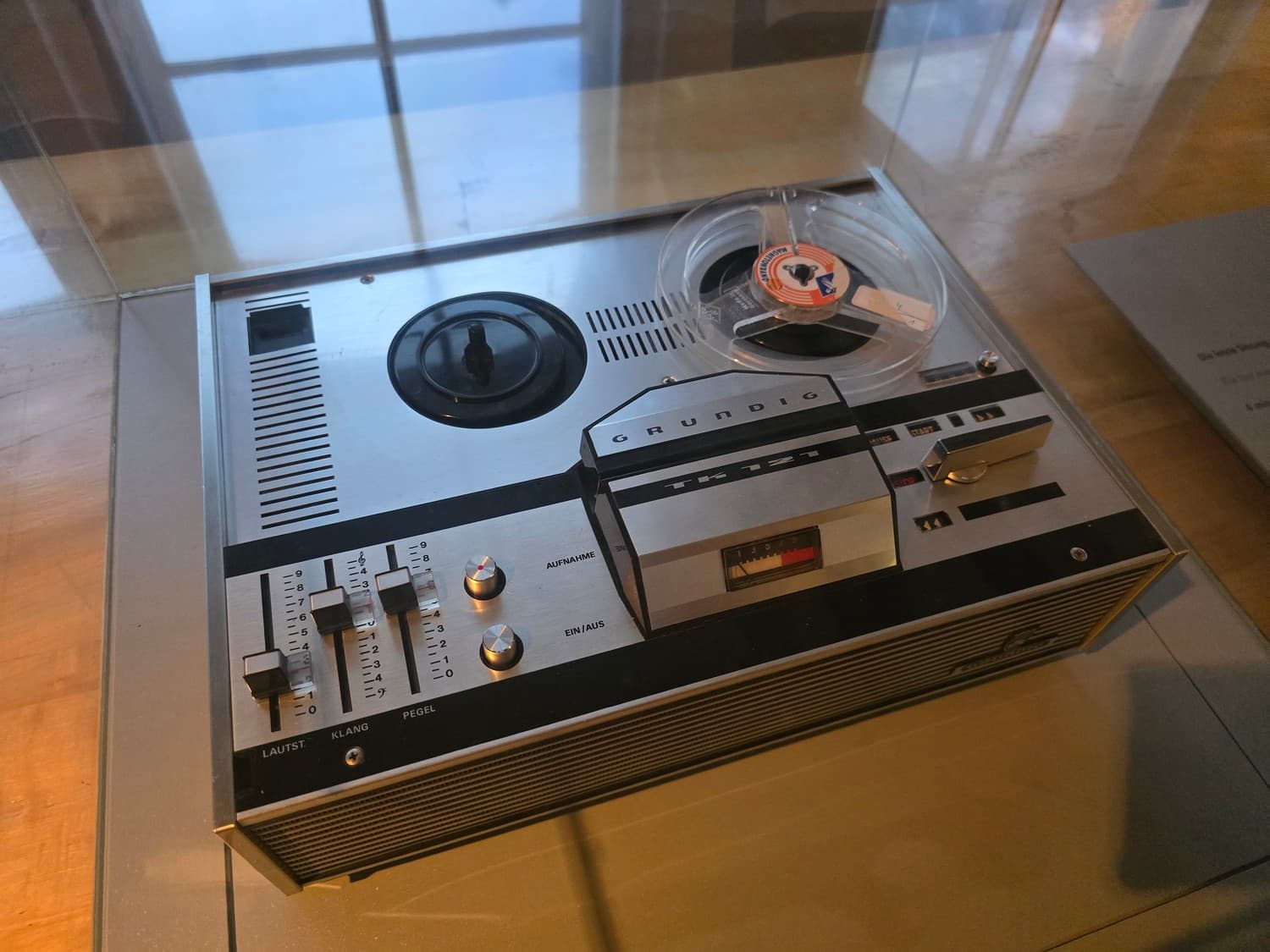 A tape player by Max Grundig